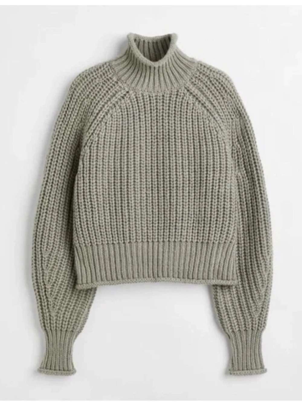 H&M - Chunky Knit Turtleneck Sweater